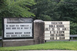 Vacation Bible School, Trinity United Church of Christ, Tamaqua, 8-1-2014 (1)