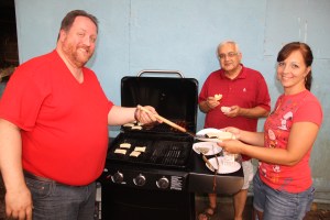 Volunteers, East End Park, Tamaqua, 8-6-2014 (2)