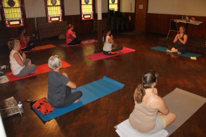 Yoga Benefit, Community Arts Center, Tamaqua, 8-11-2014 (9)
