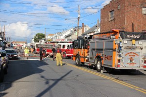 2nd Floor House Fire, West Patterson Street, Lansford, 9-1-2014 (1)