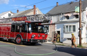 2nd Floor House Fire, West Patterson Street, Lansford, 9-1-2014 (16)