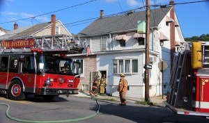2nd Floor House Fire, West Patterson Street, Lansford, 9-1-2014 (18)