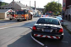 2nd Floor House Fire, West Patterson Street, Lansford, 9-1-2014 (22)