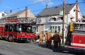 2nd Floor House Fire, West Patterson Street, Lansford, 9-1-2014 (28)