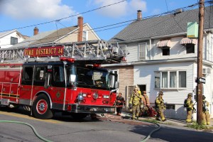 2nd Floor House Fire, West Patterson Street, Lansford, 9-1-2014 (46)