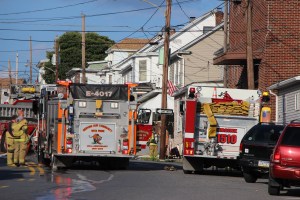 2nd Floor House Fire, West Patterson Street, Lansford, 9-1-2014 (66)