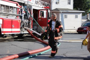 2nd Floor House Fire, West Patterson Street, Lansford, 9-1-2014 (8)