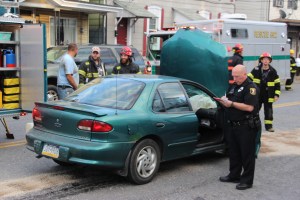 3 Vehicle Motor Vehicle Accident, Pine Street, SR309, Tamaqua, 9-18-2014 (22)
