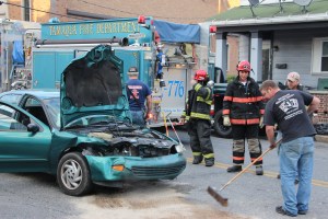 3 Vehicle Motor Vehicle Accident, Pine Street, SR309, Tamaqua, 9-18-2014 (23)