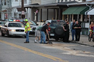 3 Vehicle Motor Vehicle Accident, Pine Street, SR309, Tamaqua, 9-18-2014 (33)