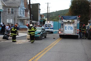 3 Vehicle Motor Vehicle Accident, Pine Street, SR309, Tamaqua, 9-18-2014 (8)
