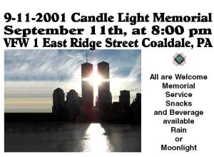 9-11-2014, Sept. 11 Service, VFW, Coaldale