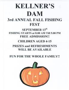 9-13-2014, Kid's Fall Fishing Derby, Kellner's Dam, Tamaqua