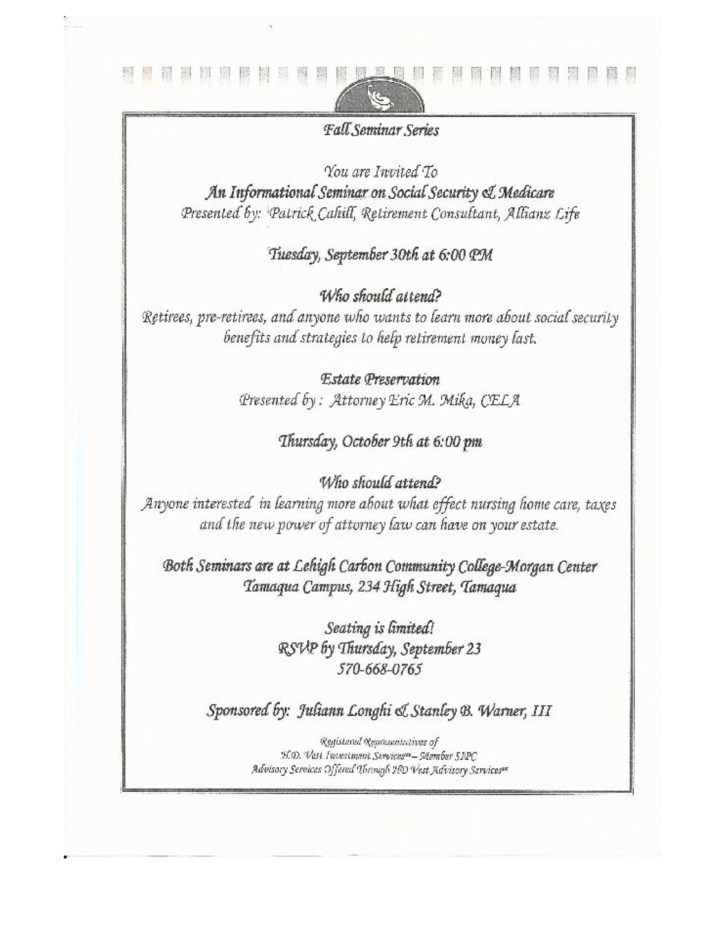 9-19-2014, Tamaqua Chamber of Commerce, Chamber Chatters10