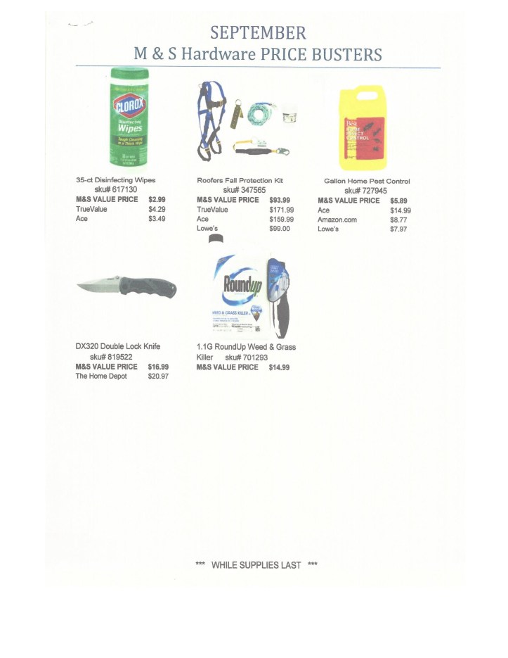 9-19-2014, Tamaqua Chamber of Commerce, Chamber Chatters9