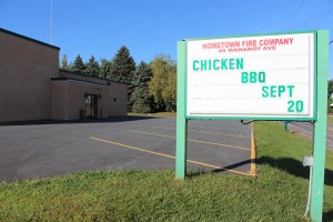 9-20-2014, Chicken BBQ, Hometown Fire Company, Hometown