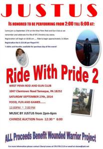 9-27-2014, Ride With Pride 2, West Penn Rod and Gun Club, West Penn 2