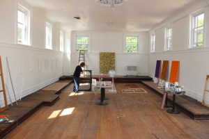 Artist in Residency, Workshop in Elks Lodge, Residency on Mauch Chunk Street, Tamaqua (100)