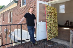 Artist in Residency, Workshop in Elks Lodge, Residency on Mauch Chunk Street, Tamaqua (170)