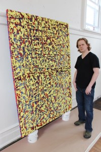 Artist in Residency, Workshop in Elks Lodge, Residency on Mauch Chunk Street, Tamaqua (3)