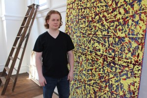 Artist in Residency, Workshop in Elks Lodge, Residency on Mauch Chunk Street, Tamaqua (31)