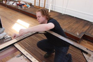 Artist in Residency, Workshop in Elks Lodge, Residency on Mauch Chunk Street, Tamaqua (90)