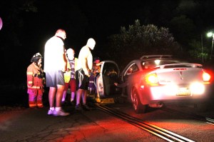 Car on Train Tracks, Barnesville, 9-3-2014 (6)
