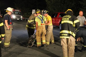 Car vs Motorcycle, address 799, US209, Brockton, 9-2-2014 (20)