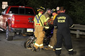 Car vs Motorcycle, address 799, US209, Brockton, 9-2-2014 (22)