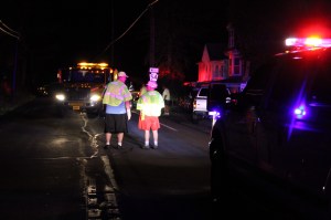Car vs Pole, Pine Creek Drive, Barnesville, Rush Township, 9-3-2014 (80)