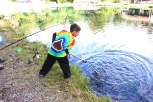 Day 2 of Kids Fall Fishing Derby, Kellner's Dam, Tamaqua, 9-14-2014 (18)