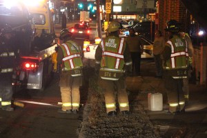Driver Taken Into Custody after Striking Vehicle, Sheering Pole, Tamaqua (150)