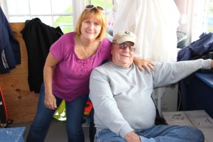 Fans, Volunteers during Football Game, Sports Stadium, Tamaqua, 9-19-2014 (3)