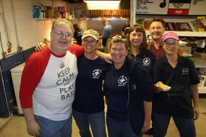 Fans, Volunteers during Football Game, Sports Stadium, Tamaqua, 9-19-2014 (38)