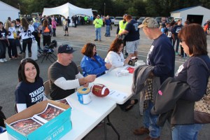 Fans, Volunteers during Football Game, Sports Stadium, Tamaqua, 9-19-2014 (4)