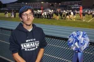 Fans, Volunteers during Football Game, Sports Stadium, Tamaqua, 9-19-2014 (41)