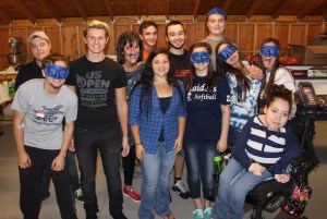 Fans, Volunteers during Football Game, Sports Stadium, Tamaqua, 9-19-2014 (50)