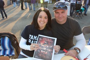 Fans, Volunteers during Football Game, Sports Stadium, Tamaqua, 9-19-2014 (5)