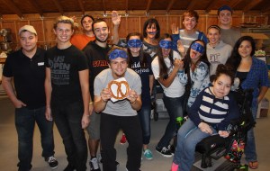 Fans, Volunteers during Football Game, Sports Stadium, Tamaqua, 9-19-2014 (52)