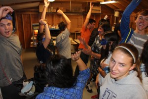 Fans, Volunteers during Football Game, Sports Stadium, Tamaqua, 9-19-2014 (54)