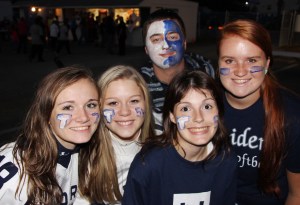 Fans, Volunteers during Football Game, Sports Stadium, Tamaqua, 9-19-2014 (58)
