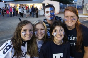 Fans, Volunteers during Football Game, Sports Stadium, Tamaqua, 9-19-2014 (60)