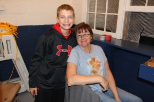 Fans, Volunteers during Football Game, Sports Stadium, Tamaqua, 9-19-2014 (63)