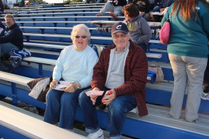 Fans, Volunteers during Football Game, Sports Stadium, Tamaqua, 9-19-2014 (7)