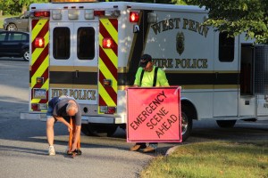 Fire Police Training, Tamaqua, Hometown, West Penn, Tamaqua Elementary School, Tamaqua, 9-9-2014 (1)