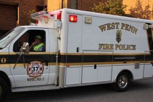 Fire Police Training, Tamaqua, Hometown, West Penn, Tamaqua Elementary School, Tamaqua, 9-9-2014 (51)