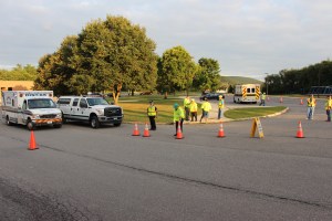 Fire Police Training, Tamaqua, Hometown, West Penn, Tamaqua Elementary School, Tamaqua, 9-9-2014 (57)