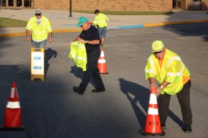Fire Police Training, Tamaqua, Hometown, West Penn, Tamaqua Elementary School, Tamaqua, 9-9-2014 (6)