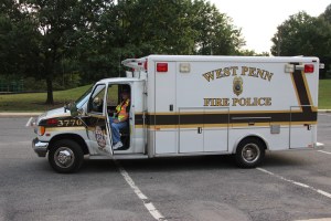 Fire Police Training, Tamaqua, Hometown, West Penn, Tamaqua Elementary School, Tamaqua, 9-9-2014 (83)