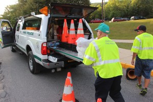 Fire Police Training, Tamaqua, Hometown, West Penn, Tamaqua Elementary School, Tamaqua, 9-9-2014 (9)